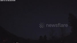 Meteor Lights Up Sky in Montana