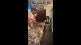 Exclusive -Toddler's adorable reaction to 'Magic' Christmas tree growth gets 9 million views on tiktok