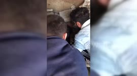 Gaza: Locals Rescue Victims from Rubble After Israeli Airstrike in Gaza's Sabra Neighborhood