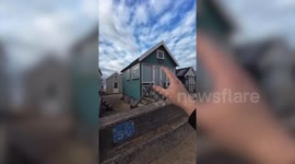 Wooden beach hut sells for £485k - making it one of Britain's most expensive ever
