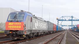 China-Europe freight train service hits milestone as 100,000th train arrives in Germany