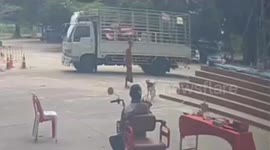 Giant 'good luck' Buddha statue collapses killing worker in Thailand