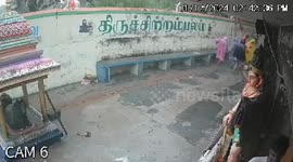 Landslide causes wall to collapse killing five children and two parents in India