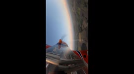 Halloween Aerobatics Over Argentina