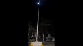 Meteor shower observed in Digos City, Philippines