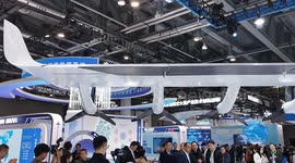 China: Super Hybrid Cargo Drone at the Zhejiang International Intellige 2