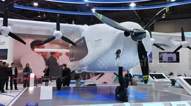 China: Super Hybrid Cargo Drone at the Zhejiang International Intellige