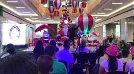 Youngster with speech impediment overcomes fears to sing at Christmas show
