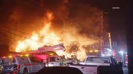 US, Los Angeles: Jurupa Valley 14 Year Old Trapped in House Fire With PIO Briefing On Tape