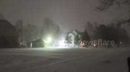 US: Heavy Snow And Gusty Winds Cause Blizzard Conditions Across Midwest