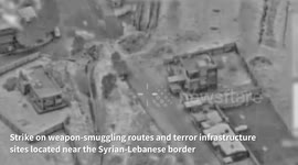 Lebanon: The IAF conducted strikes on weapon-smuggling routes and infrastructure