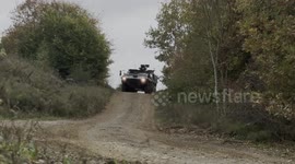 Britain tests new tanks at James Bond action HQ