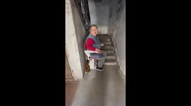 Pensioner test drives new stair lift causing her to request speed upgrade