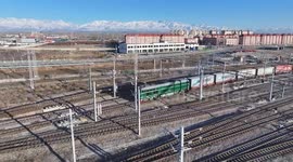 Xinjiang's railway port sees over 8,000 China-Europe freight trains this year