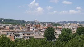Enjoy historic Rome with this beautiful aerial tour