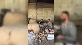 Gaza Residents Turn to Clay Ovens Amid Cooking Gas Cut