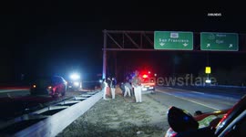 US, Los Angeles: Ventura Wrong Way Driver Arrested For DUI on 101 Freeway