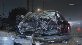 US, Los Angeles: Whittier Allege%High Speed5Single Vehicle Crash
