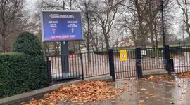 London's Hyde Park and Winter Wonderland closed as Storm Darragh hits UK