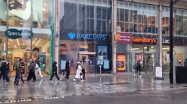 Barclays Bank on Tottenham Court Road admin fears of a planned Palestnian Boycott