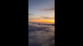 Spectacular Aerial View: Morning Sky and Vienna in Magical Light