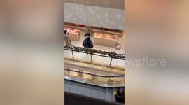 Khloe and Kris Kardashian spotted doing Xmas shopping in Selfridges