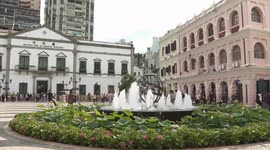Exploring blend of culture in Historic Center of Macao