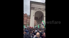 UK: Syrians In Manchester Celebrate The End Of Assad’s Regime