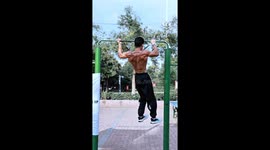 Mastering the art of bar walking: A street workout exhibition in China