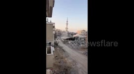 Palestine: The Israeli army has destroyed the Al-Istiqama Mosque in the Al-Jenena neighborhood, east of Rafah