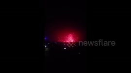 Syria: Massive Israeli airstrikes targeted several locations near the city of Daraa, southern Syria