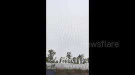 Drone malfunction sees hundreds of devices crash out of sky mid-performance in China