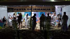 Brazil: Fest of Iemanjá in Praia Grande