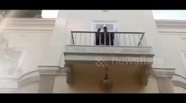 Syria: Bashar al-Assad's presidential palace following opposition armed groups' full control of Damascus