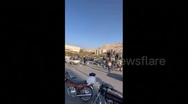 Syria: Syrian rebel leader Al-Jolani arrives in Damascus