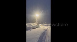 Spain: Snowstorm Blankets Northern Regions With Heavy Snow