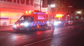 US, Bakersfield: Bakersfield Vehicle into Furniture Building