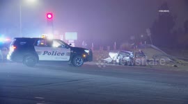 US, Los Angeles: Camarillo Pursuit Crash