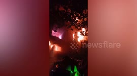 Six dead from fire caused by faulty Christmas lights