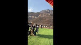 Adventure above: Golden retriever joins owner’s paragliding journey in China
