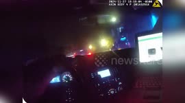US: Gwinnett County Officer Crashes into Attempted Murder Suspect During High-Speed Chase