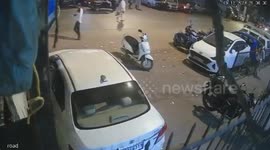Five dead and 36 injured when out-of-control bus crashes into market in India
