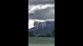 Exclusive - Kanalaon Volcano's sudden eruption on December 9