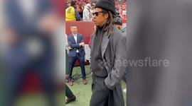 New video surfaces of Jay-Z at football game amid child rape allegations