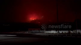 US: Franklin Fire Spreads Rapidly In Malibu, California