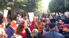 Tunisia: Demonstration Against Political Arrests In Tunisia