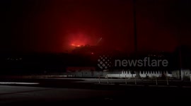 Wind-Driven Franklin Fire Burns 2,200 Acres in Malibu Canyon, Prompting Evacuations