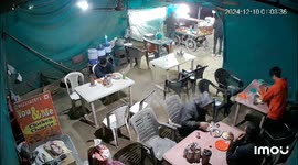 Dramatic cctv footage shows Speeding SUV Rams Into Roadside Eatery in Gujarat's Chhota Udaipur; injuring 3