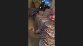 Toddler Thinks Jesus Picture Is Dada