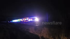 US: Holiday Train Rolls Through Fort McCoy, Spreading Cheer And Support